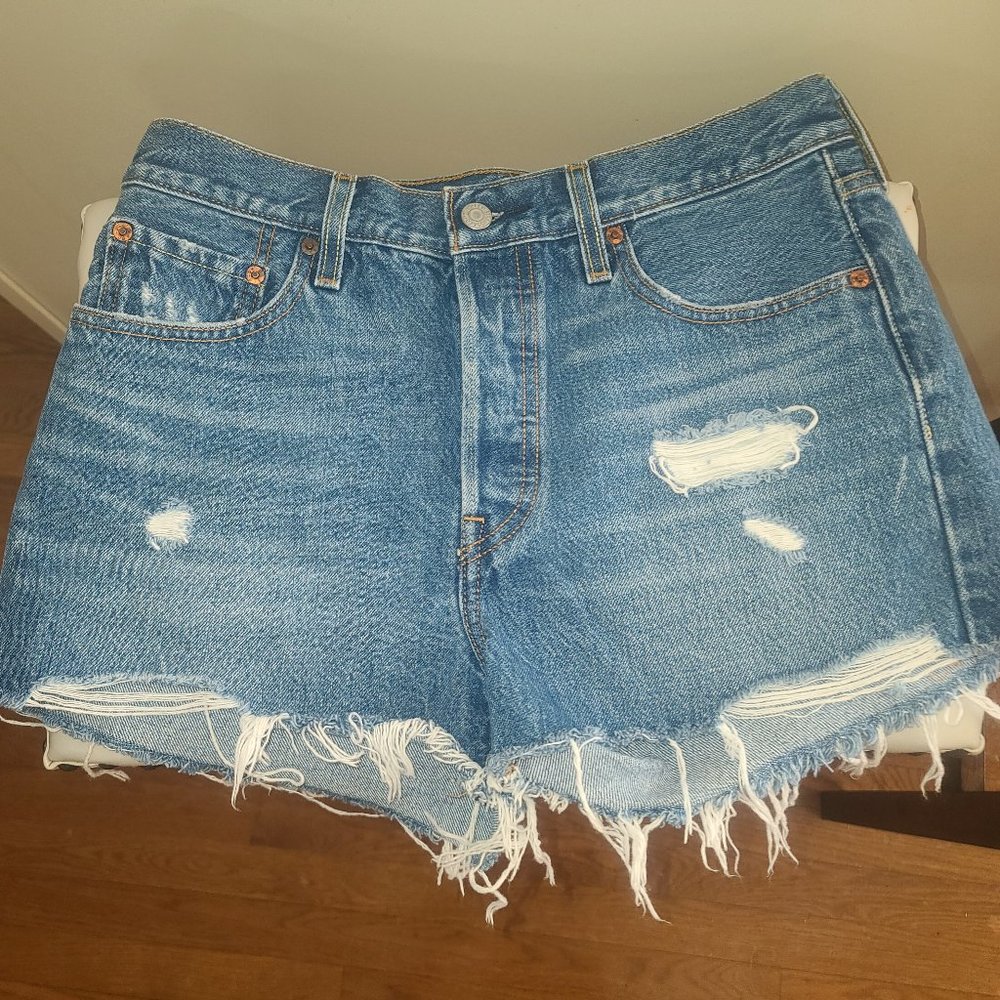 Levi's cutoff shorts